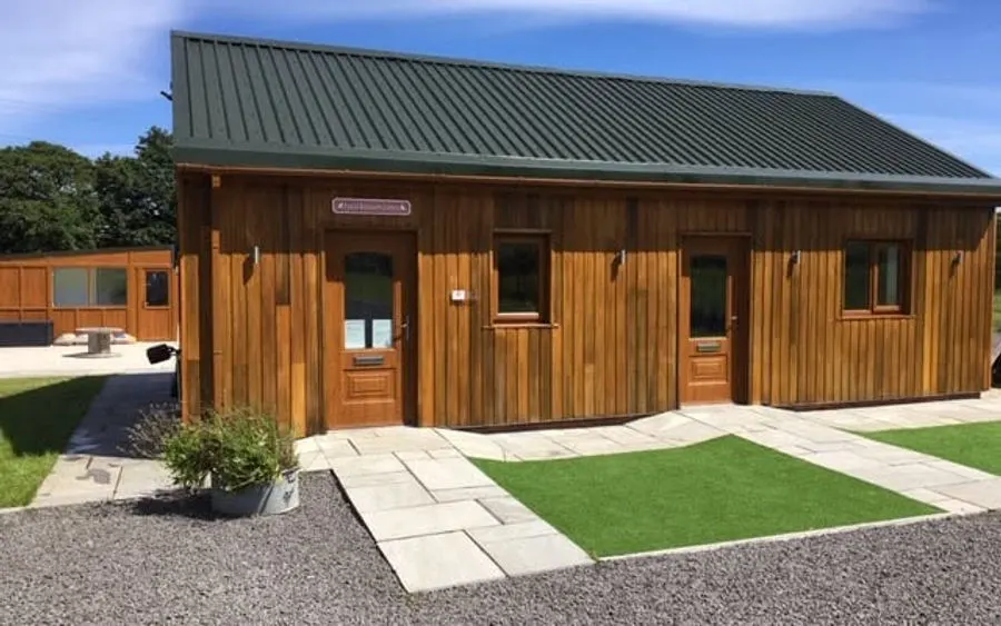 The Apple Blossom Cattery building